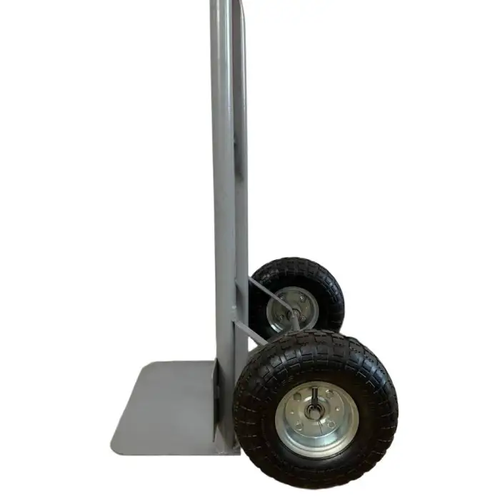 Portable Electric Folding Hand Truck Steel Platform 2 Wheel Transport Trolley Cart OEM for Hand Carts Trolleys