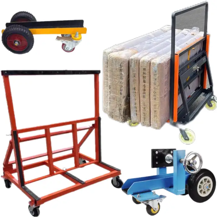 Dolly Transport Glazing Carrying Rack Glass Trolley