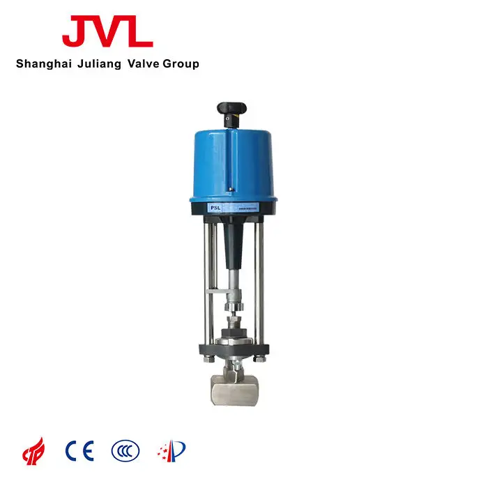 Oil Gas Steam Flow Control Electronic Electric Small Flow Regulating Valve