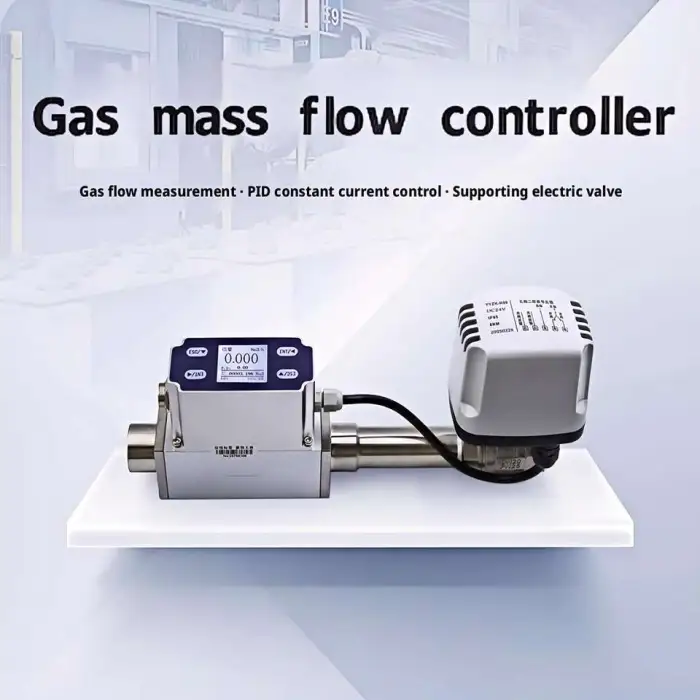 High-flow monitoring instrument gas regulating ball valve sensor thermal gas mass high-precision flow controller flowmeter