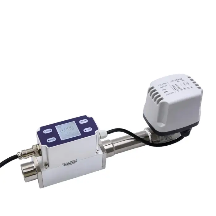 High-flow monitoring instrument gas regulating ball valve sensor thermal gas mass high-precision flow controller flowmeter