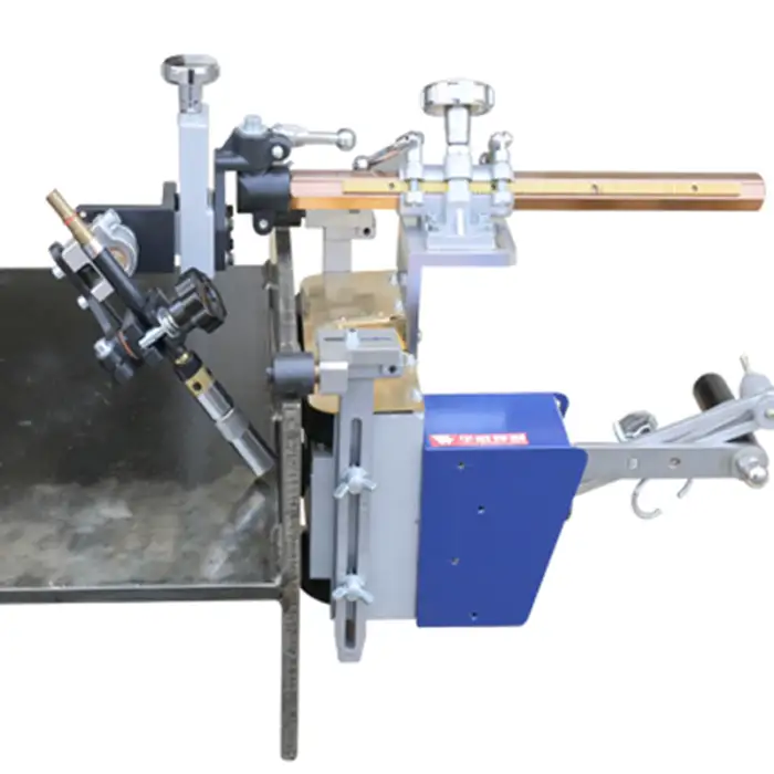 HK-8SS Portable Automatic Magnetic Fillet Welding Trolley Welding Carriage Machine for Angle Welding