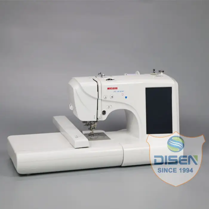 Small Automatic Home Sewing Embroidery Machine One Head Computerized Pattern Flat-Bed Plastic Metal Motor