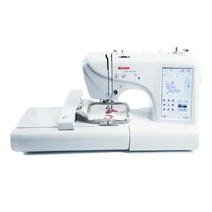 Small Automatic Home Sewing Embroidery Machine One Head Computerized Pattern Flat-Bed Plastic Metal Motor