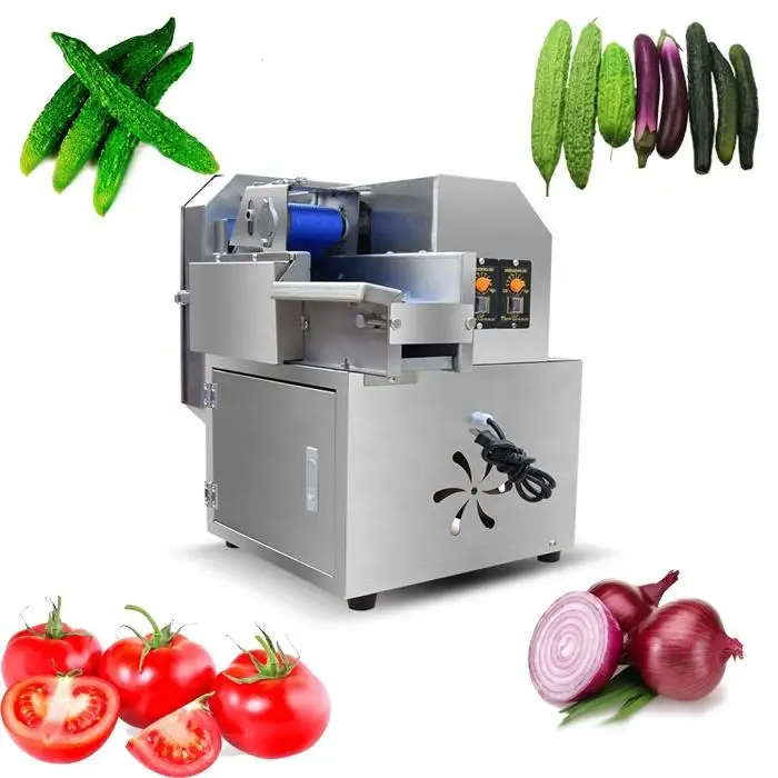 Multifunctional Stainless Steel Kitchen Tomato Carrot Lotus Root and Stem Vegetable Slicer Carrot and Potato Dicing Machine