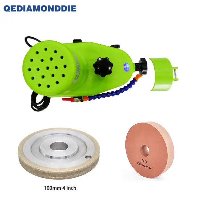 Glass Grinding Polishing Machine/Small Manual Portable Glass Edging Polishing Machine With OG PE FA FE BD Wheel