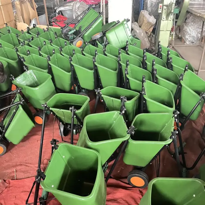 12L Mini 5 Levels Adjust Farming Tool Cart Seed Drill Fertilizer Cart Seed Spreader