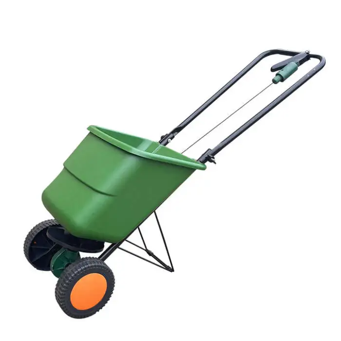 12L Mini 5 Levels Adjust Farming Tool Cart Seed Drill Fertilizer Cart Seed Spreader