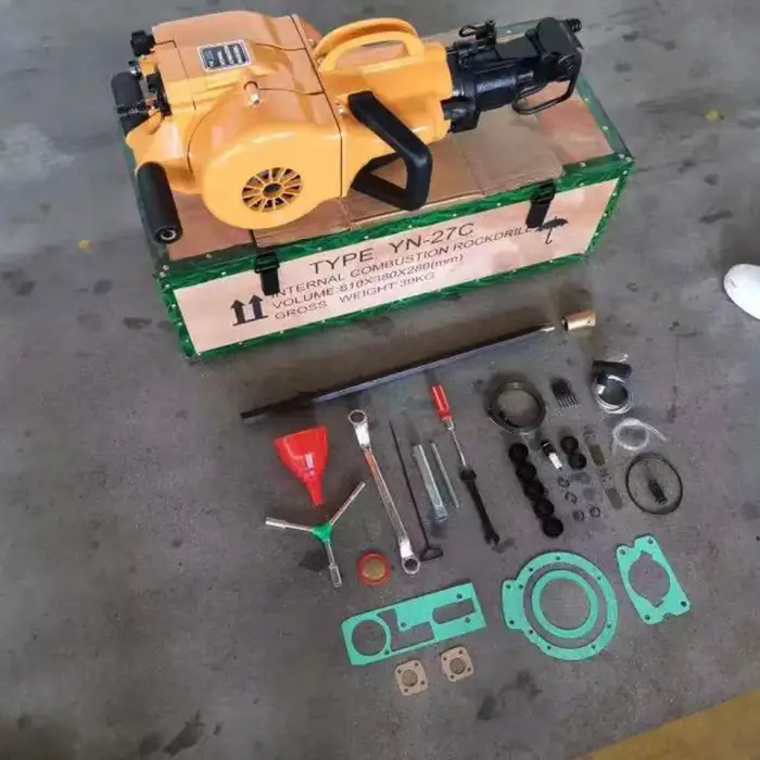 Petrol/Diesel Rock Drill Machine Handheld Jumbolter Roof Bolter Core Drilling Rig with Essential Motor Component