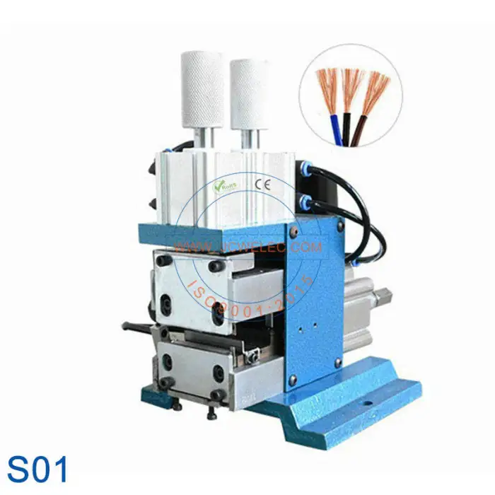 JCW-S01 Eco Models Manual Wire Stripping Tools for Cables Electrical Wire Stripping Machine Non Granulate Pneumatic Machine