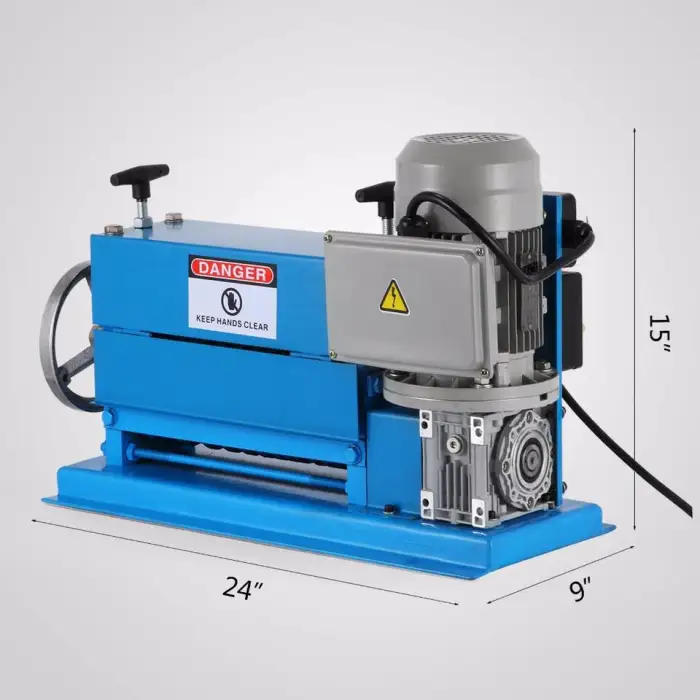 Waste Wire Cable Porous Electric Wire Stripping Machine Automatic Copper Wire Stripping Machine