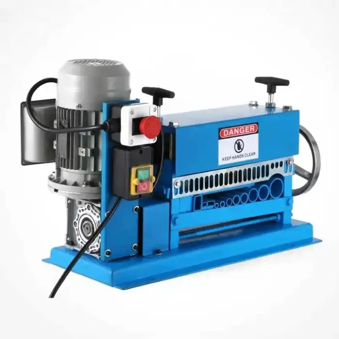 Waste Wire Cable Porous Electric Wire Stripping Machine Automatic Copper Wire Stripping Machine