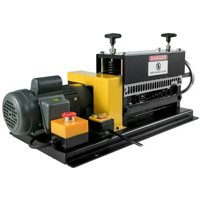 400W 38mm Electric Scrap Copper Cable Wire Strip Machine CE