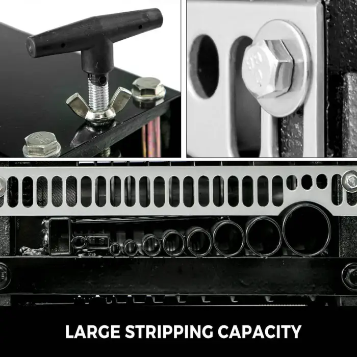 400W 38mm Electric Scrap Copper Cable Wire Strip Machine CE