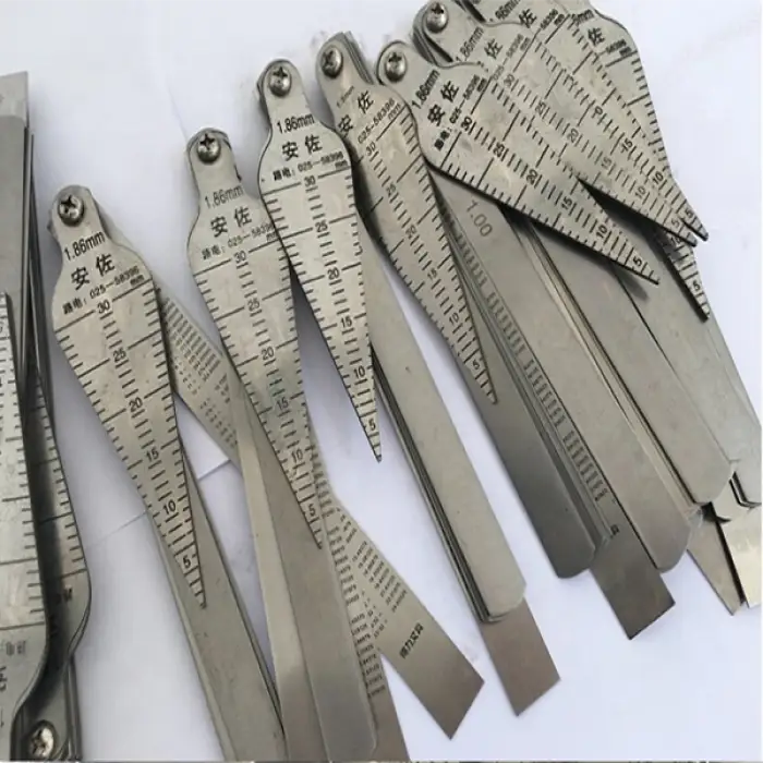 Railway Inspection Tools Stainless Steel Feeler Gauge and Joint Gap Measuring Gauge