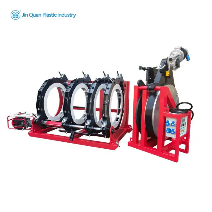 DN63-160mm Blue Electro Fusion PE Pipe Welding Machine Butt Welder with Engine and Pump Core Components