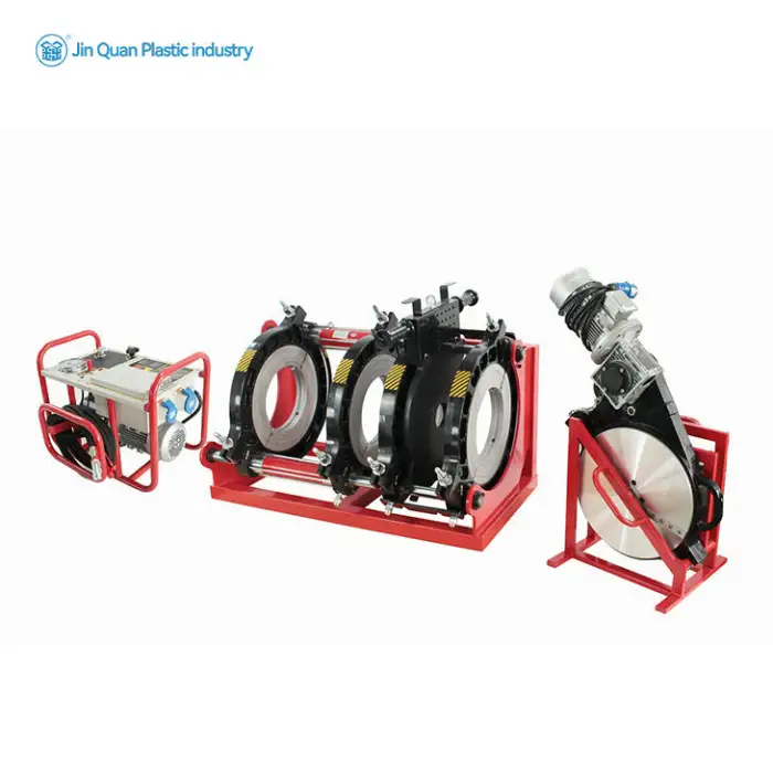 DN63-160mm Blue Electro Fusion PE Pipe Welding Machine Butt Welder with Engine and Pump Core Components