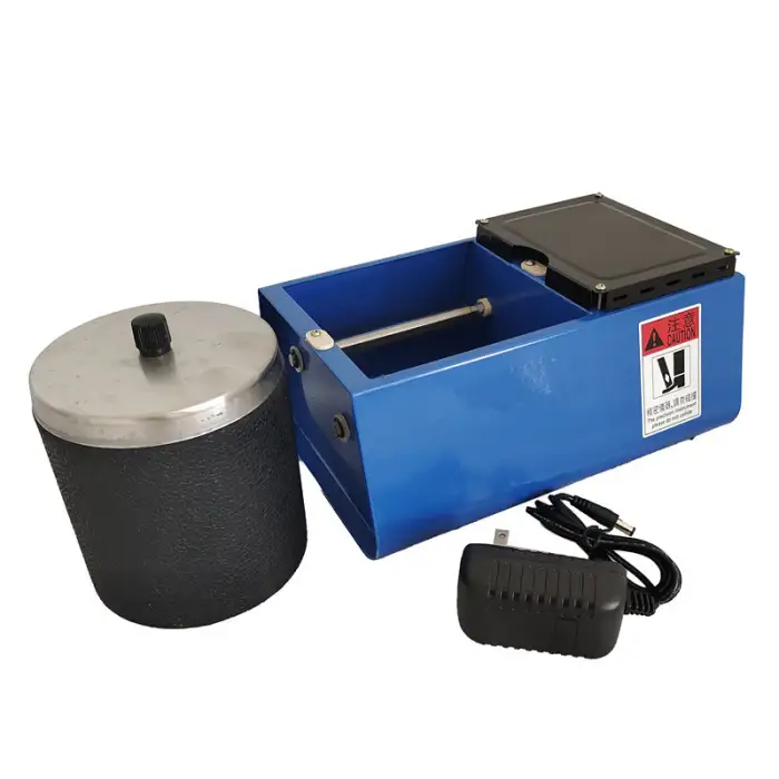 Jewelry Rock Tumbler Polisher Jewelry Making Equipment Rotary Rock Tumbler Mini Rotary Tumbler Micro Polishing Machine