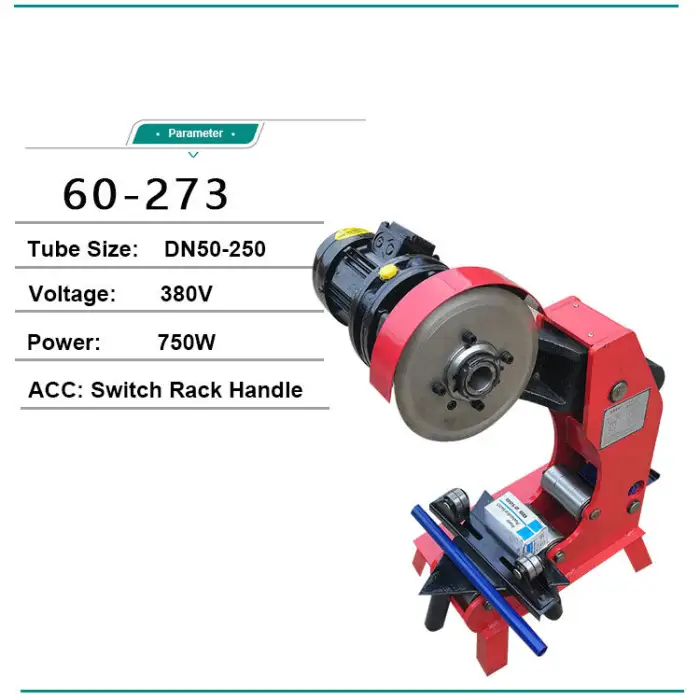 Ergonomic 3 Inch Pipe Connecting Hydraulic Tube Roll Grooving Machine