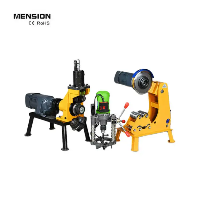 Ergonomic 3 Inch Pipe Connecting Hydraulic Tube Roll Grooving Machine