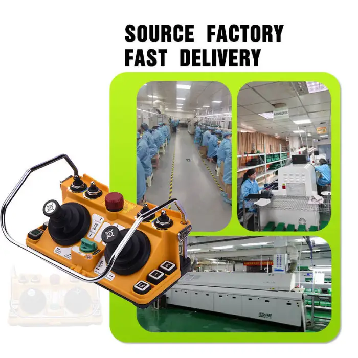 JYRDI F24-60 Multi-function Engineering Joystick Remote Control for Industrial Crane
