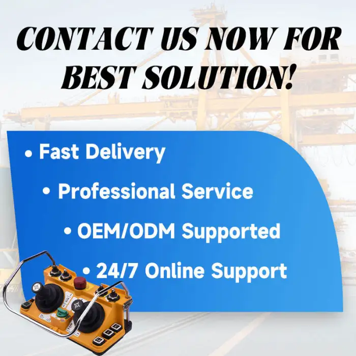 JYRDI F24-60 Multi-function Engineering Joystick Remote Control for Industrial Crane