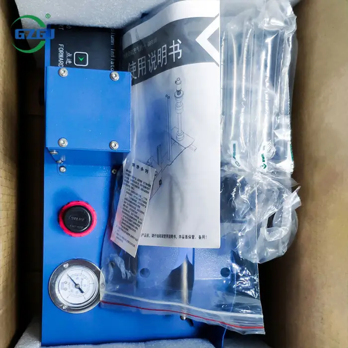 GZGJ Desktop Air Pillow Film Filling Cushion Making Machine for Cushioning Packing Air Column Roll