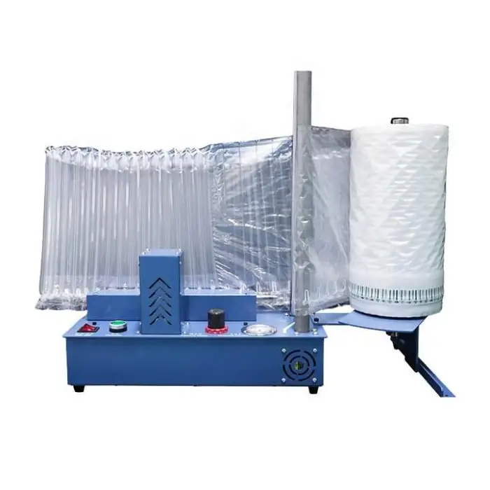 GZGJ Desktop Air Pillow Film Filling Cushion Making Machine for Cushioning Packing Air Column Roll