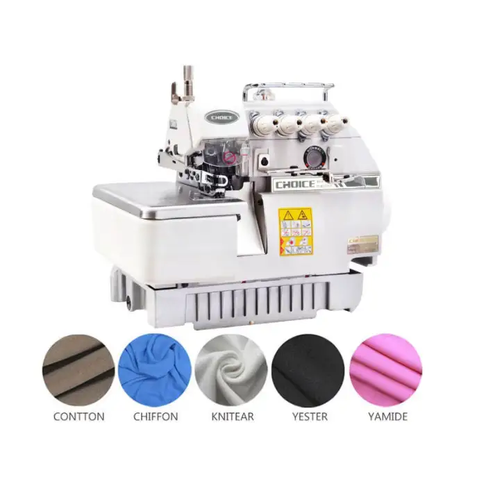 GC747 High Speed Drive Four Thread Overlock Sewing Machine Industrial
