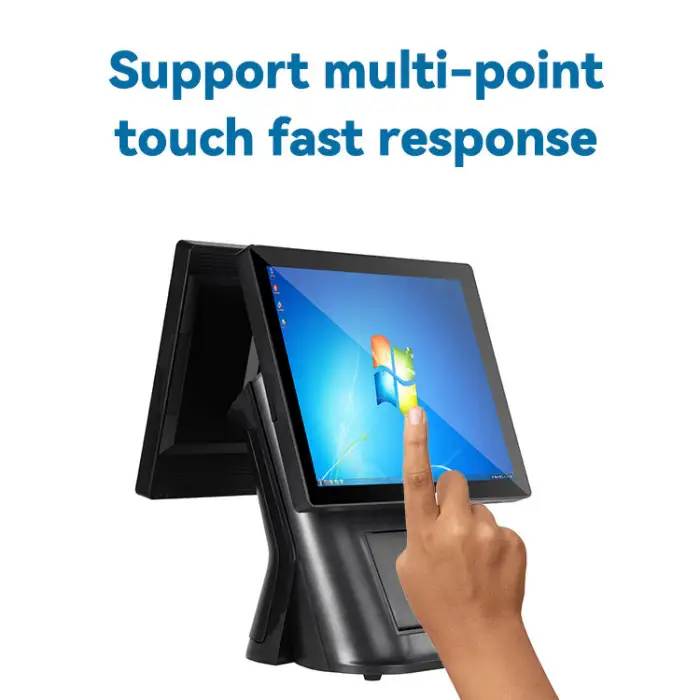 Restaurant Supermarket Lottery Coffee Shop Pharmacy Store Cashier Counter Equipment POS Machine Hardware Solution AIO POS