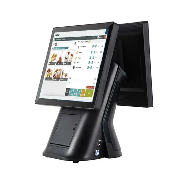 Restaurant Supermarket Lottery Coffee Shop Pharmacy Store Cashier Counter Equipment POS Machine Hardware Solution AIO POS