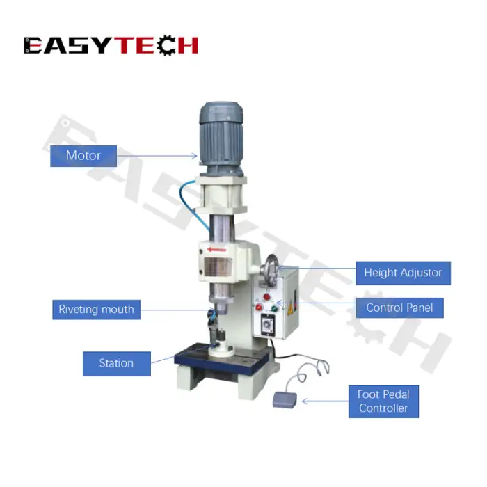 Fully Automatic Hydraulic Brake Riveting Press Machine Hydraulic Press Machine for No Rivets Connection