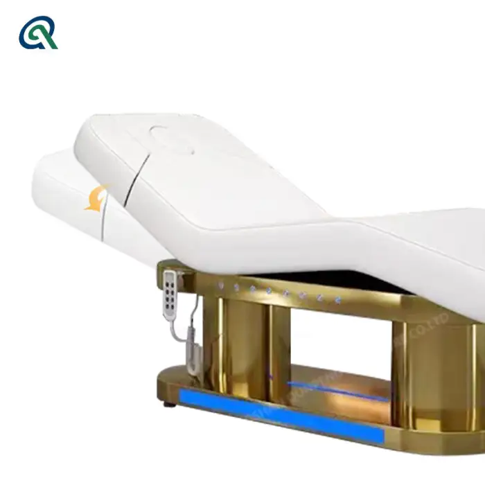 Durable Massage Table Electric Facial Treatment Lash Bed Beauty Salon Spa Furniture Gold