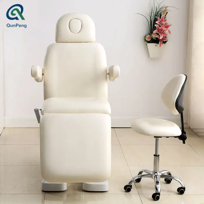 Cosmetic Electric Beauty Bed Treatment Bed with 3 Motors Spa Bed