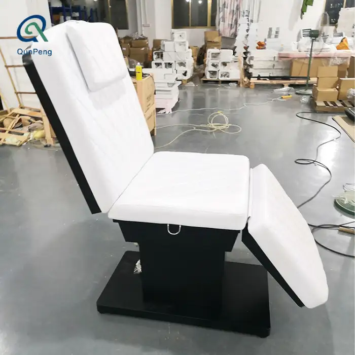 Luxury Modern Metal Frame Massage Table Adjustable Beauty Salon Facial Bed Treatment Bed