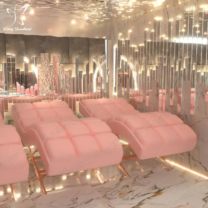 Beauty Massage Table Spa Salon Facial Chair Curve Lash Bed