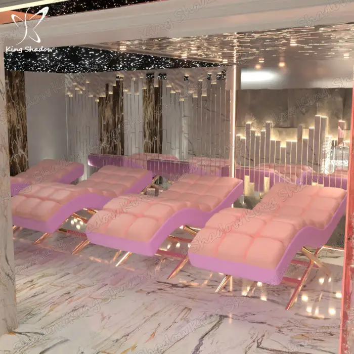 Beauty Massage Table Spa Salon Facial Chair Curve Lash Bed