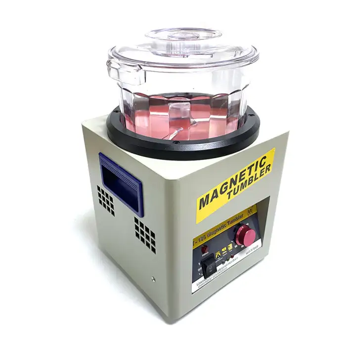 Mini Jewelry Polishing Machine Gold Silver Copper Magnetic Polishing Machine KT-185