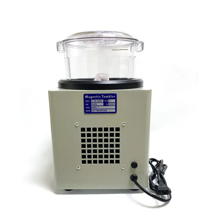 Mini Jewelry Polishing Machine Gold Silver Copper Magnetic Polishing Machine KT-185