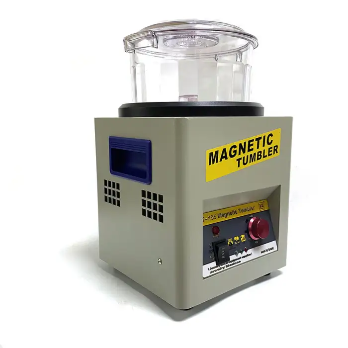 Mini Jewelry Polishing Machine Gold Silver Copper Magnetic Polishing Machine KT-185