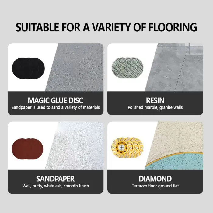 Small Wall Stone Concrete Polisher Portable Floor Grinder Concrete Polishing Machine