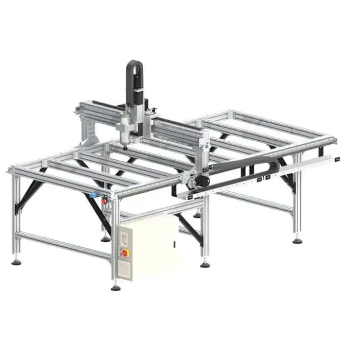 DIY CNC Machine Frame 6063 T5 Extruded Aluminum Profile Woodworking Engraving Machine Frame Kit