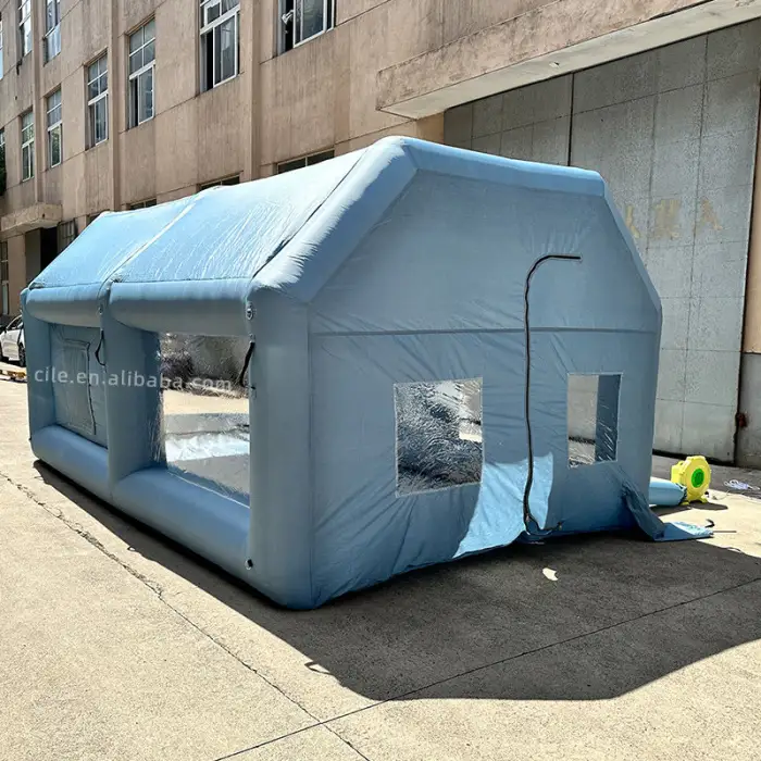Portable Inflatable Car Spray Booth Customized Inflatable Car Automotive Paint Booth
