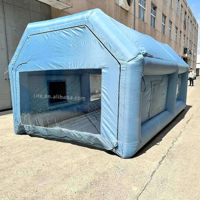 Portable Inflatable Car Spray Booth Customized Inflatable Car Automotive Paint Booth