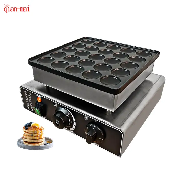 Cast Iron Non-Stick Mini Pancake Maker 25 In 1 Pancake Maker Machine (Air freight)