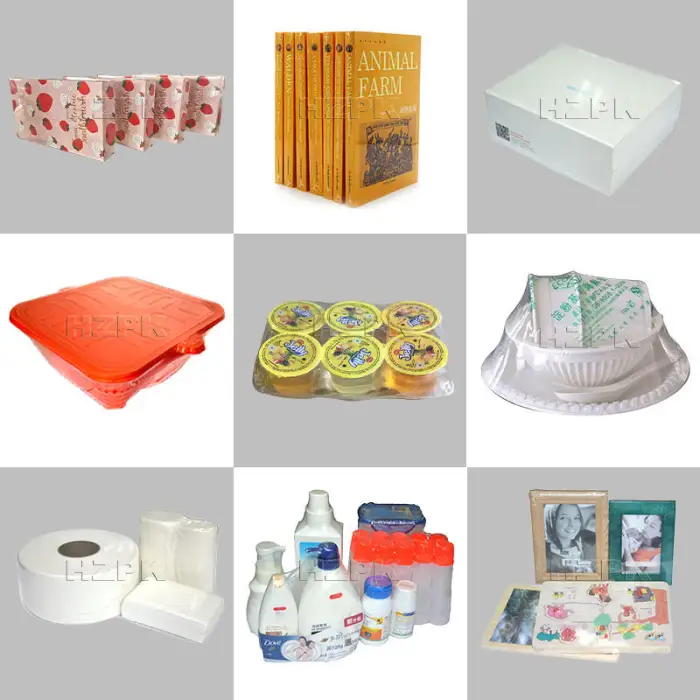 HZPK Semi Automatic Manual Box Bottle PP Plastic Film Tunnel Packaging Heat Mini Bs260 Shrink Wrap Machine Wrapping Packaged