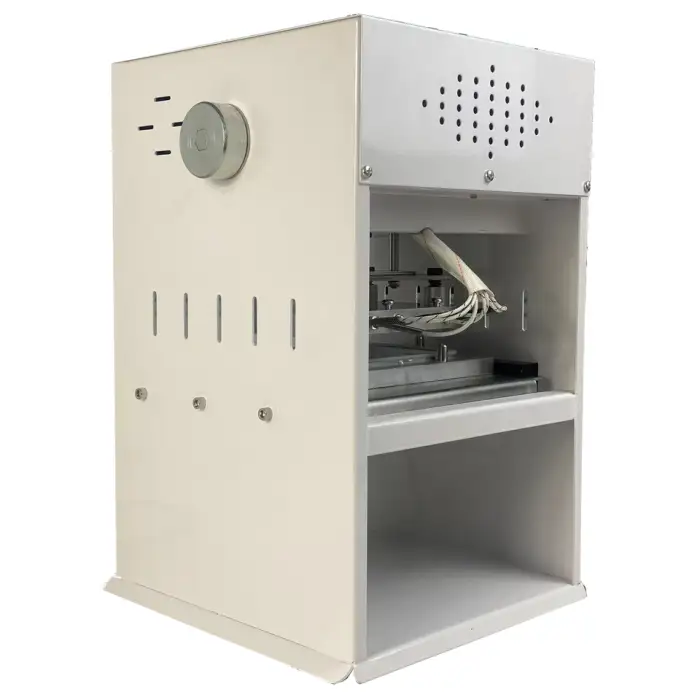 Customized Semi-Automatic Stainless Steel Tray Sealer Electric Manual Heat Sealing Machine for Aluminum Foil Lids Cans Packaging