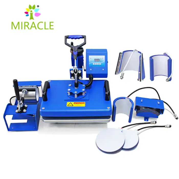 Plate Heat Press Machine  Sublimation Transfer Printing Round Ceramic Plate