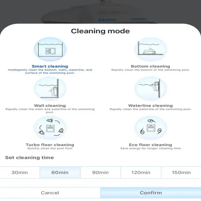 AIRROBO APP Control Robot Pool Robotic Automatic Machine Cordless Cleaning Tools Skimmer Swimming Vacuum Robot Pool Cleaner
