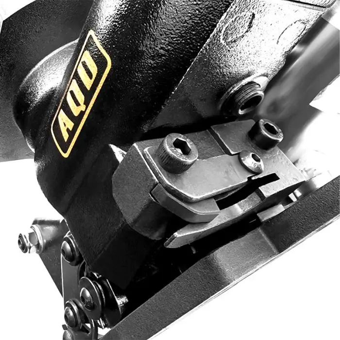 AQD Export Type Portable Pneumatic Strapping Machine Buckle Free Melt Plastic Steel Strapping Machine Tightener